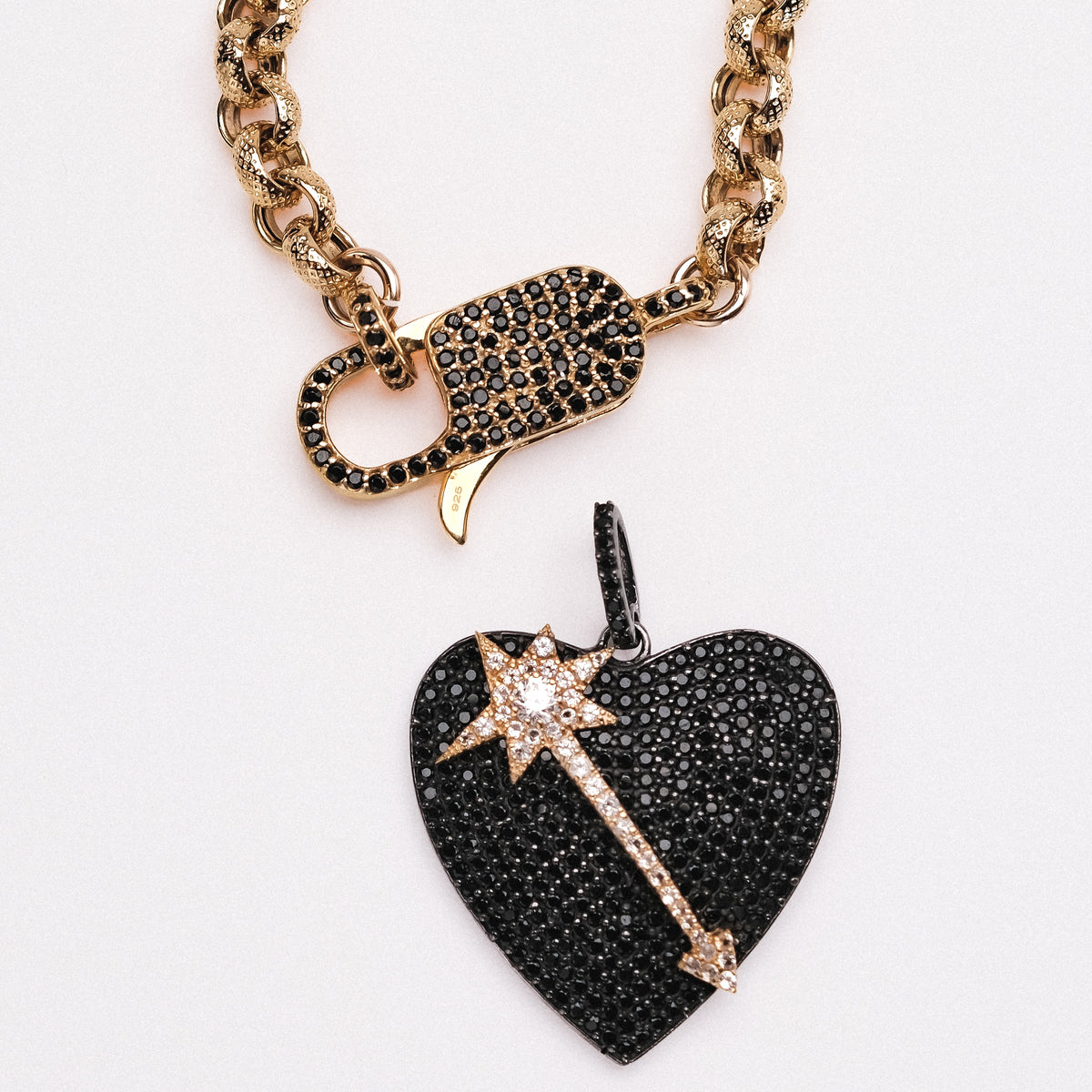 Sagita Heart Charm