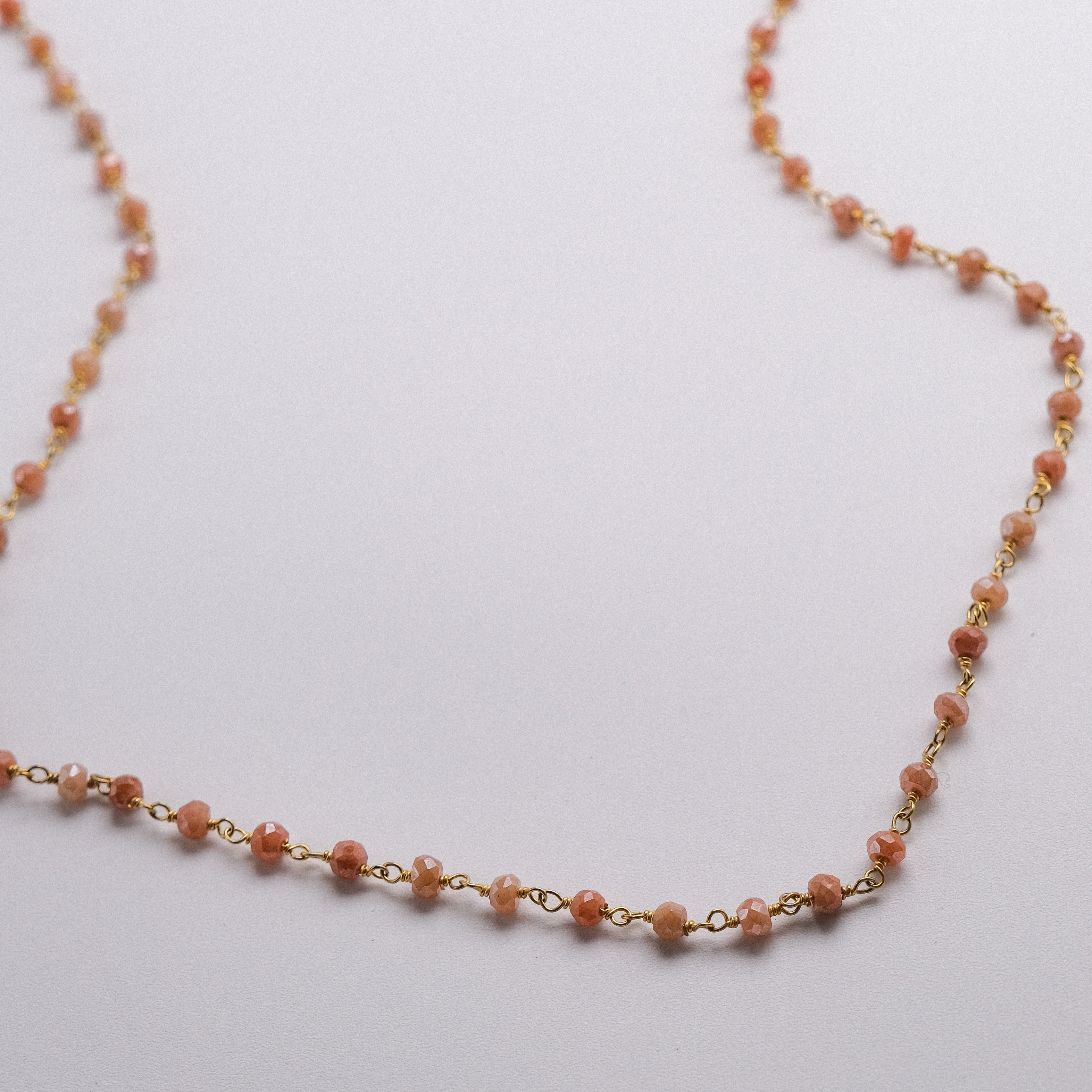Gigi Peach Moonstone