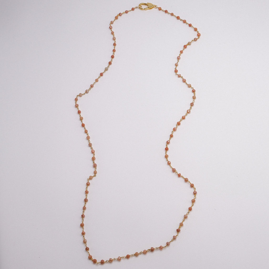Gigi Peach Moonstone