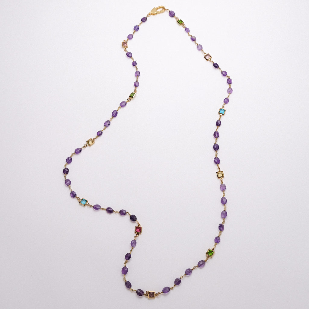 Gigi - Amethyst & Multi-CZ