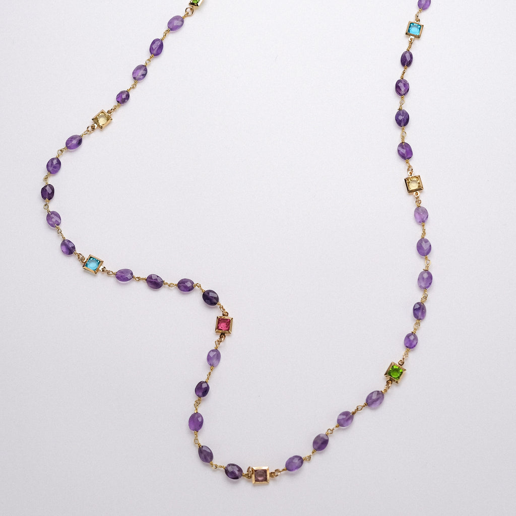 Gigi - Amethyst & Multi-CZ