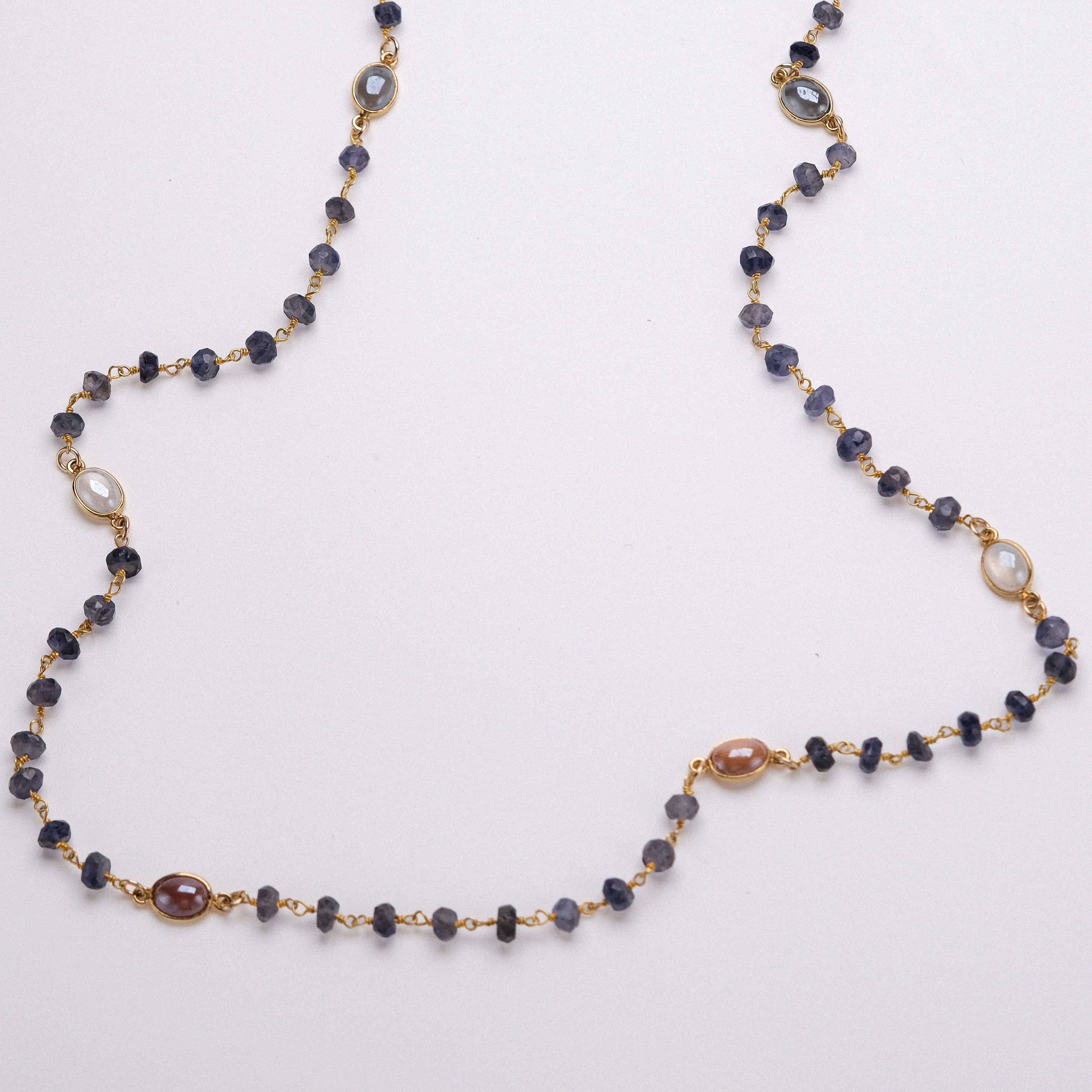Gigi - Iolite & Opal