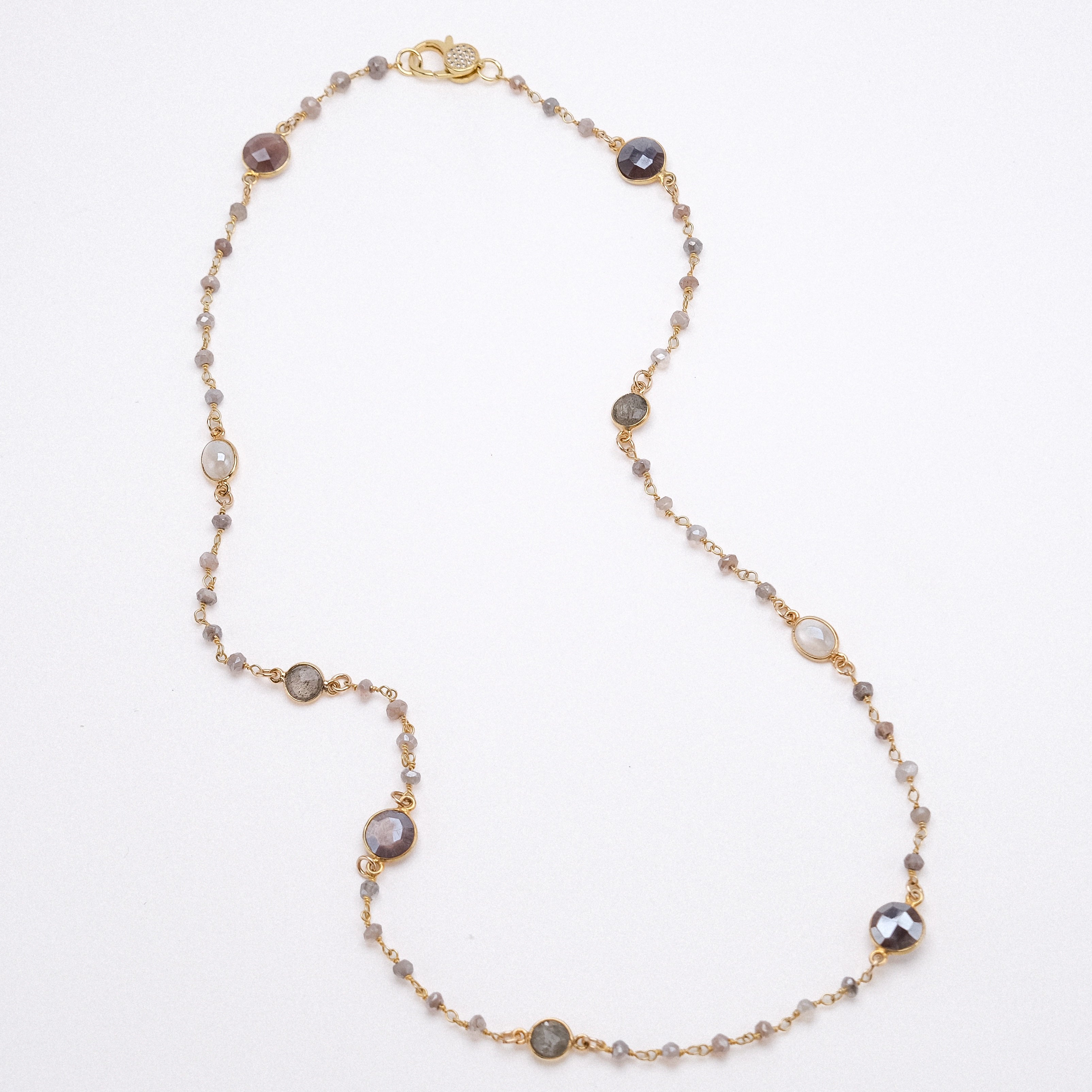 Gigi - Moonstone & Smokey Quartz