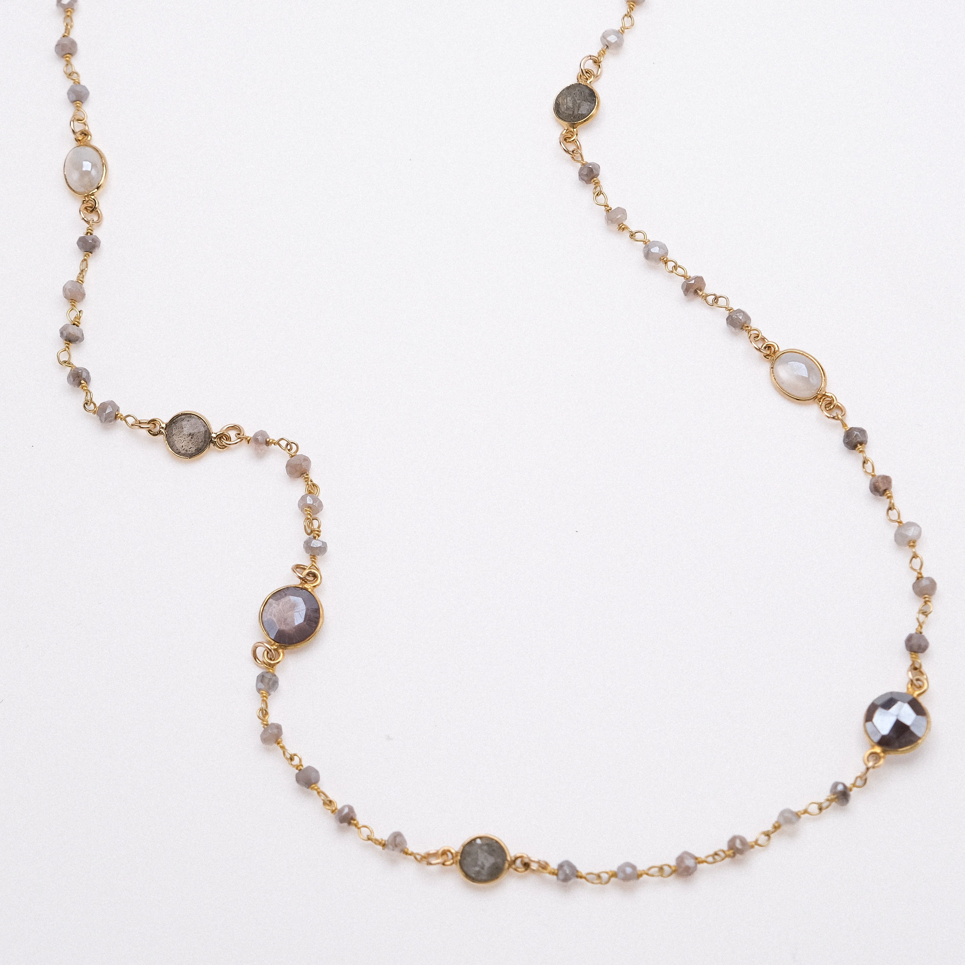 Gigi - Moonstone & Smokey Quartz