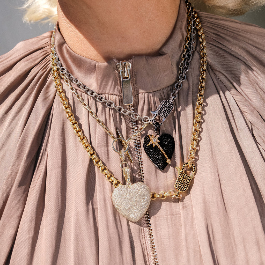Sagita Heart Charm