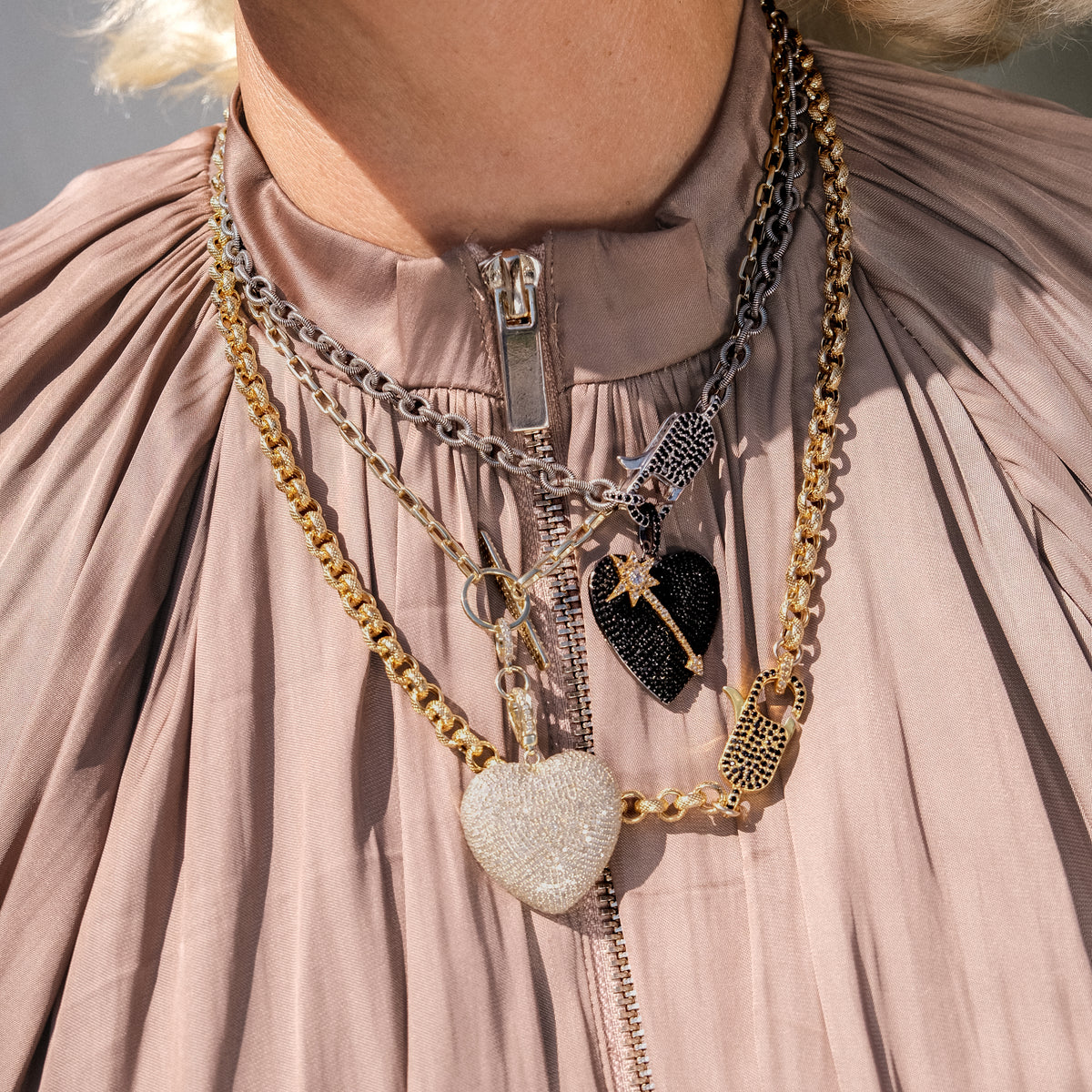 Sagita Heart Charm