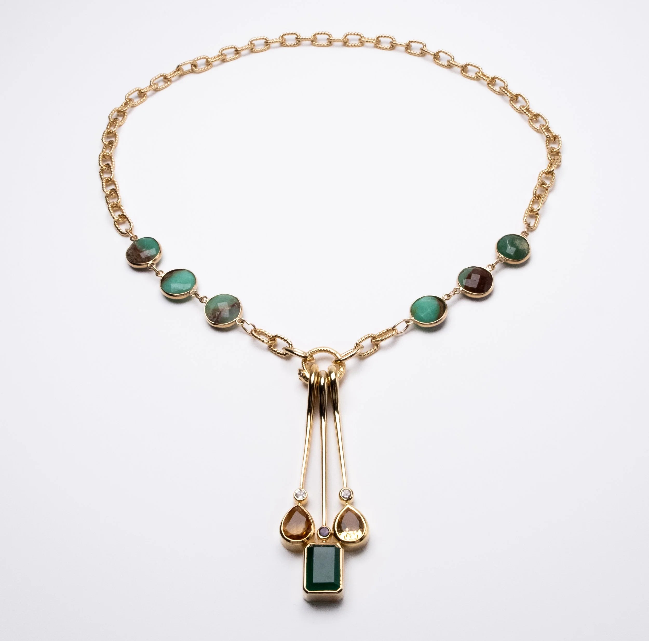 Chrysoprase Chain