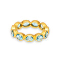 Camelot Ellipse London Blue Topaz