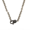 Betty Black Spinel Silver Lock