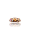 Multi Stone Donut Ring