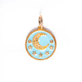 Moon and Star Charm